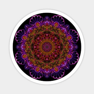 Tropical Mandala Magnet